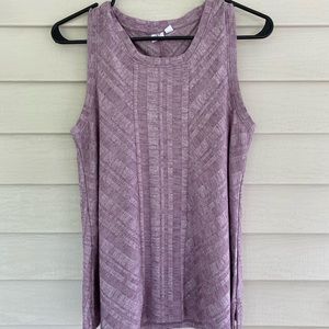 Purple tank top
